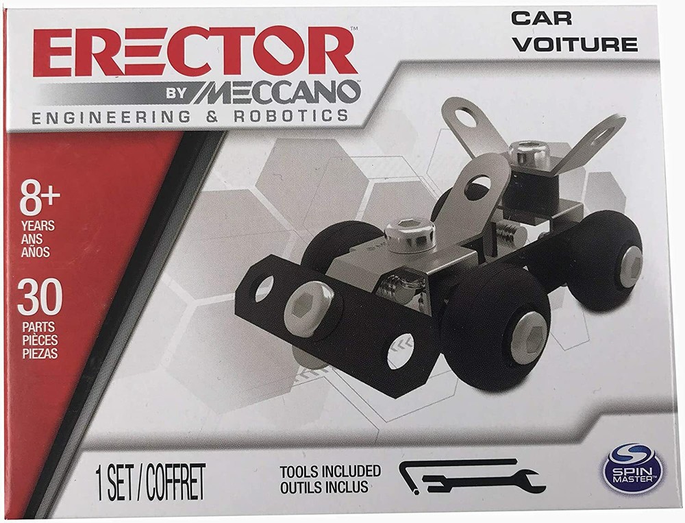 Meccano Erector Building Set of (6) - Miniatures