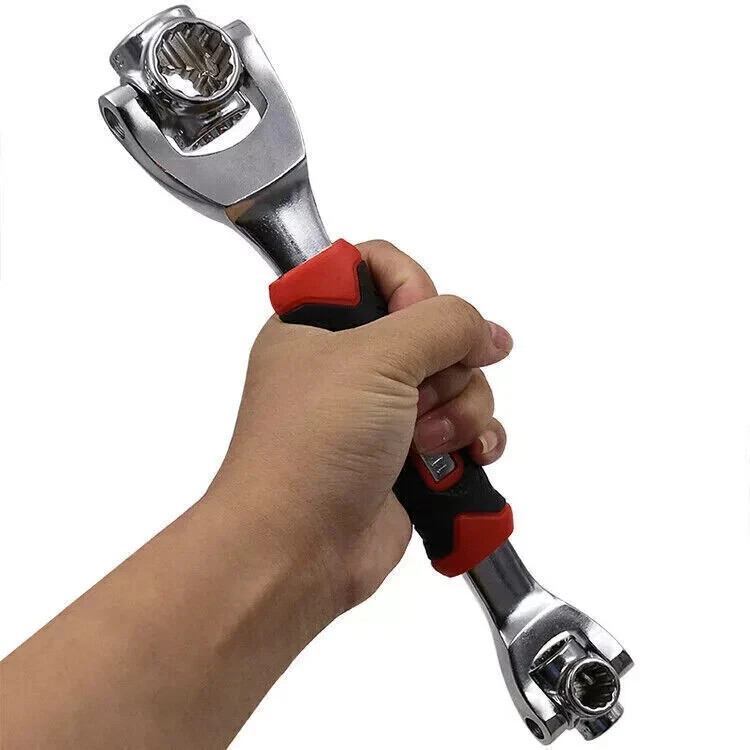 52 in 1 Universal Wrench Multi-Function Socket Tiger Spanners Adjustable Tools