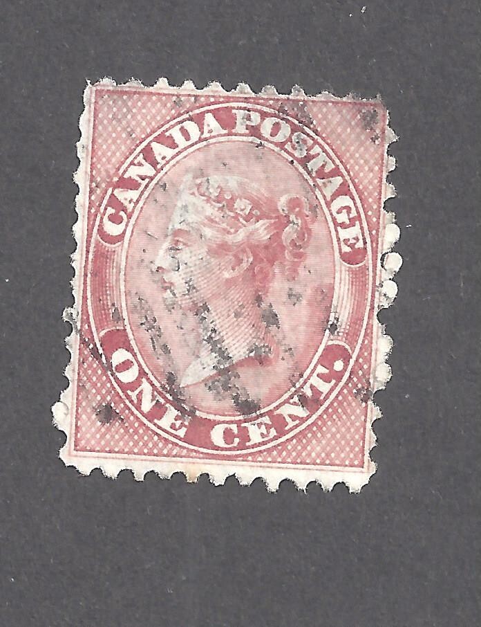 CANADA #14x USED RE-ENTRY/MISPLACED ENTRIES BS30788
