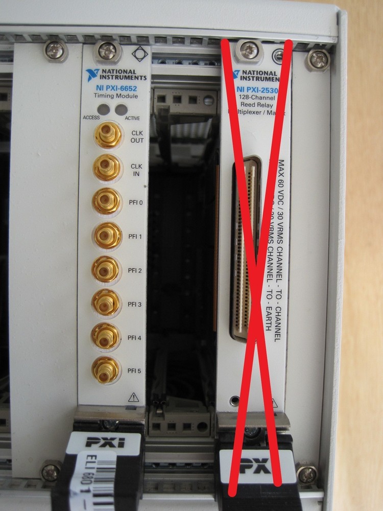 National Instruments NI PXI-6652 (Timing Module)
