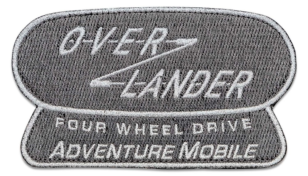 Prometheus Design Werx PDW Overlander Morale Patch - Silver Metallic Thread