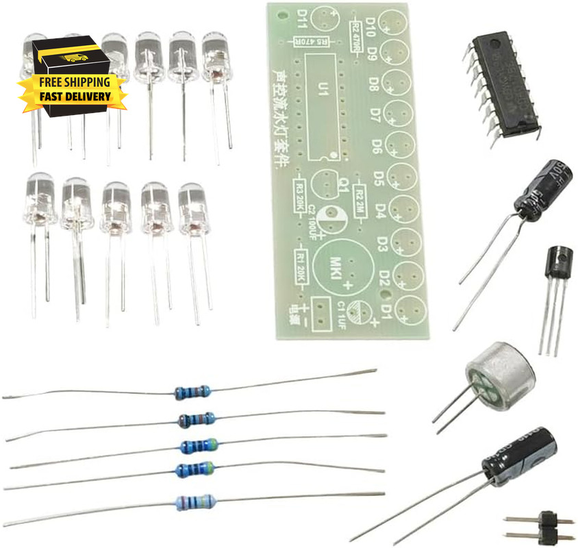 Soldering Practice Kit DIY Electronics Learning Board ⭐️⭐️⭐️⭐️⭐️