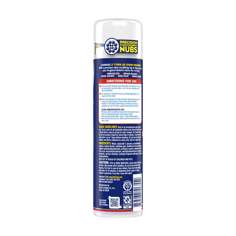 3 Pack Oxiclean Max Force Gel Stick 6.2 Ounce