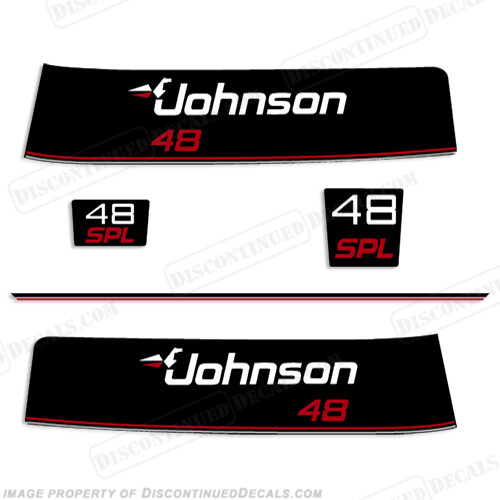 Fits Johnson 1989 48hp SPL Decals