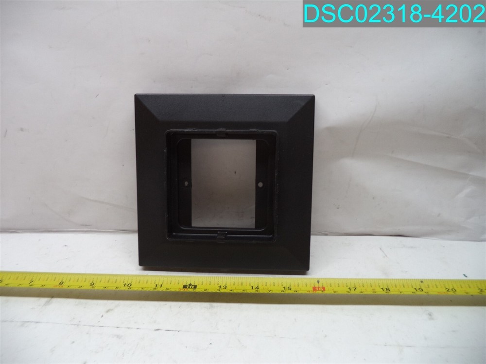 QTY=9: Unbranded Black Plastic Post Cover 5.5" ECS062