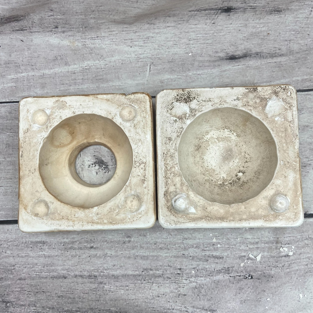 Unbranded Ceramic Casting Mold Pumpkin Figurine #SFA-362