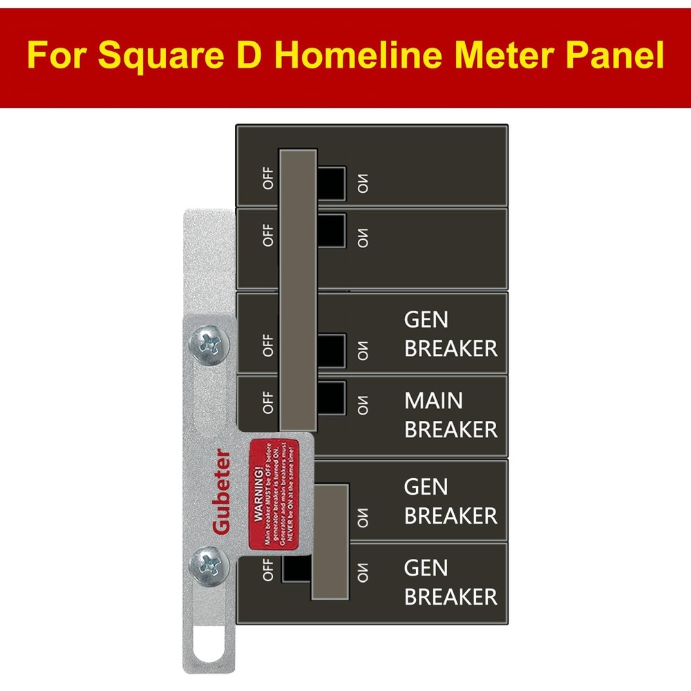 Generator Interlock Kit Compatible with Square D Generator Interlock Kit for ...