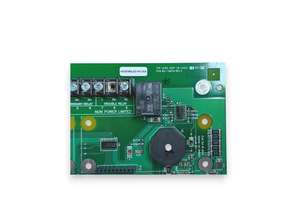 Fike 10-2452-1 Fire Alarm Control Panel Board
