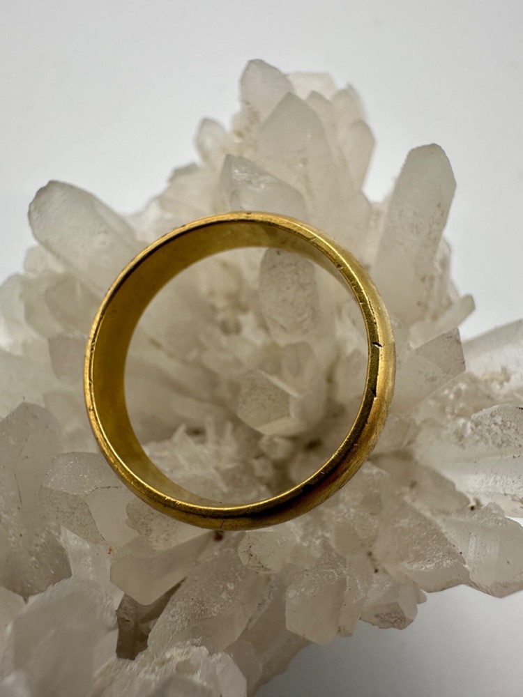 Old soviet Engagement Ring Silver 875