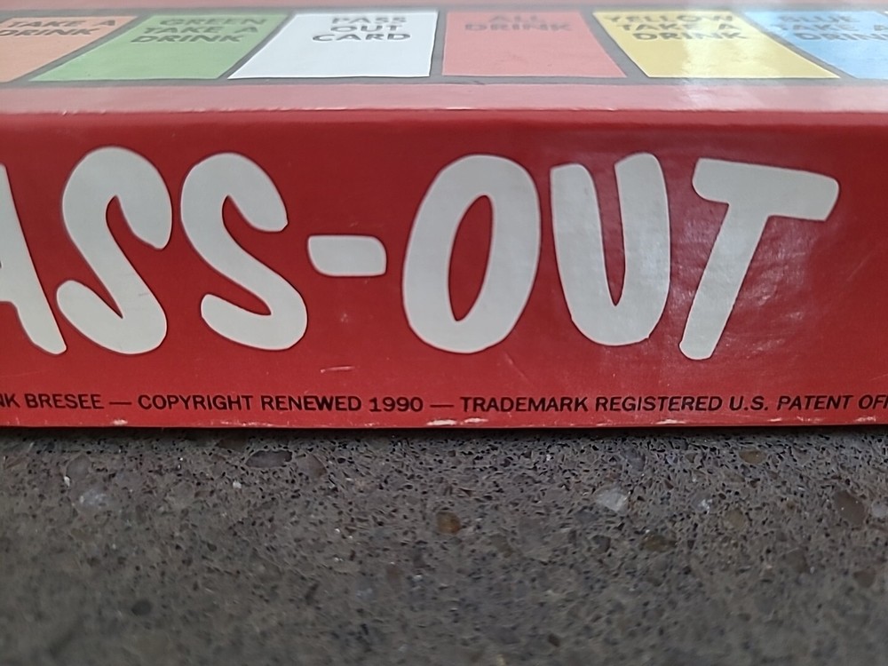 2 x 1990 Versions Pass Out Board Game by Frank Bresee Both COMPLETE