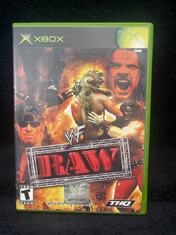 Xbox WWF Raw Game 2002