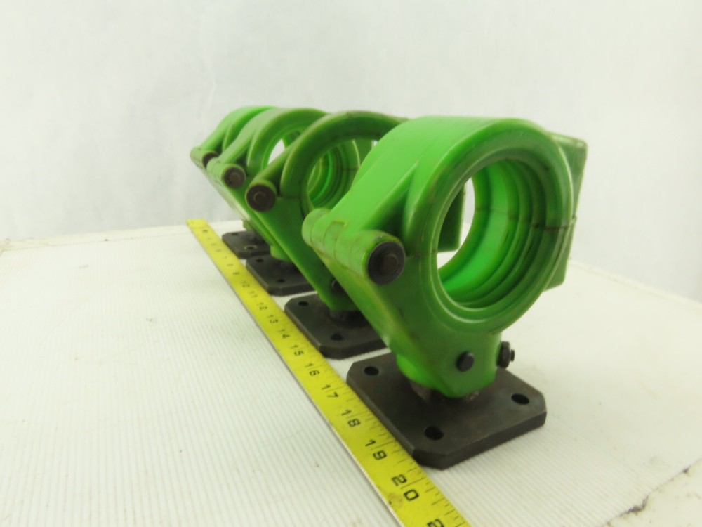 Leoni CIA PA80FA Robotic Cable Management Split Cable Loom Clamp 3"
