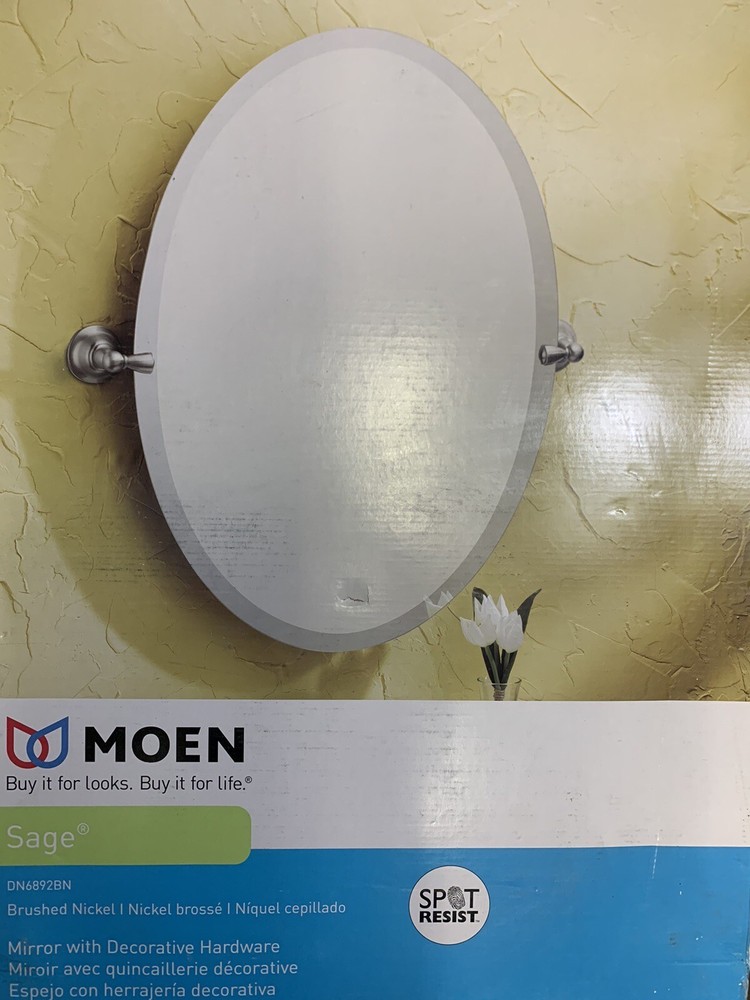 Moen DN6892BN Sage Brushed Nickel Mirror