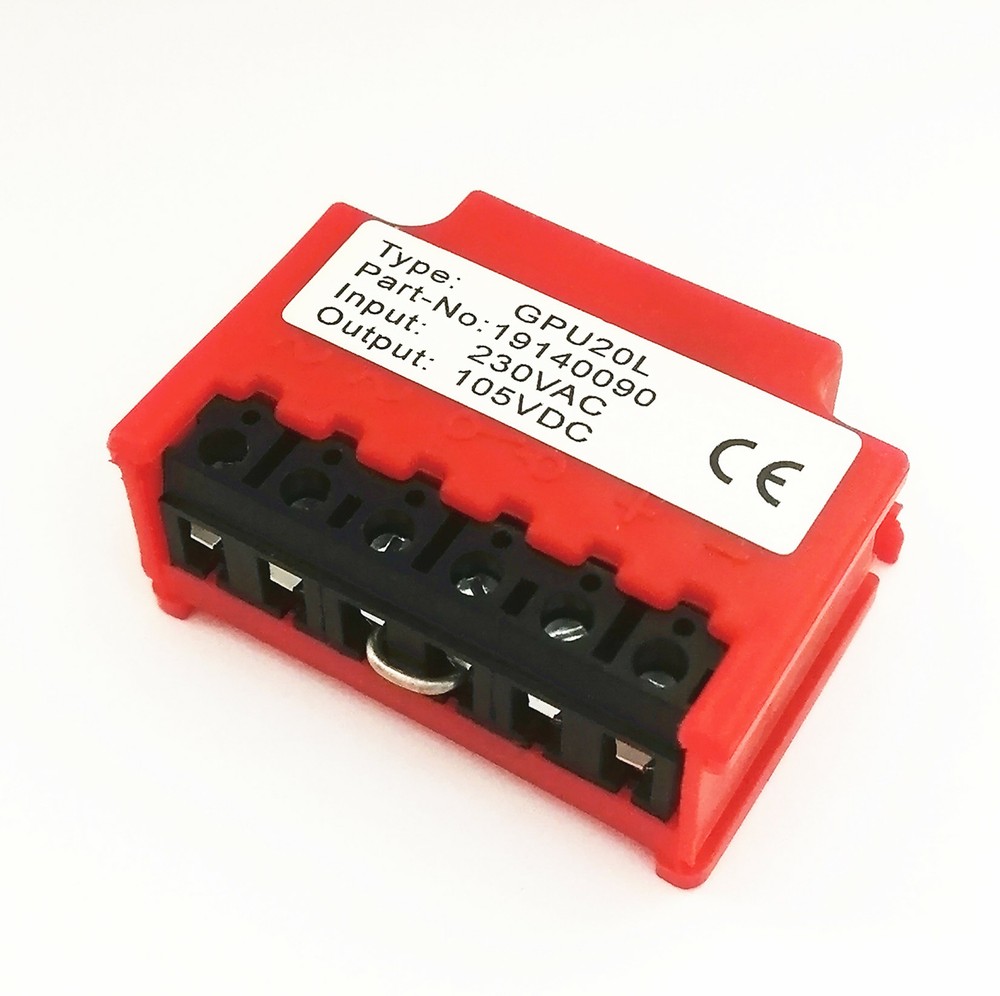 TORQ GPU20L - 19140090 six-terminal motor brake rectifier