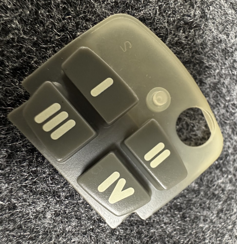 PYTHON EZSDEI475 476P 476T 4 BUTTON REPLACEMENT KEYPAD BUTTONS/ORIGINAL DIRECTED