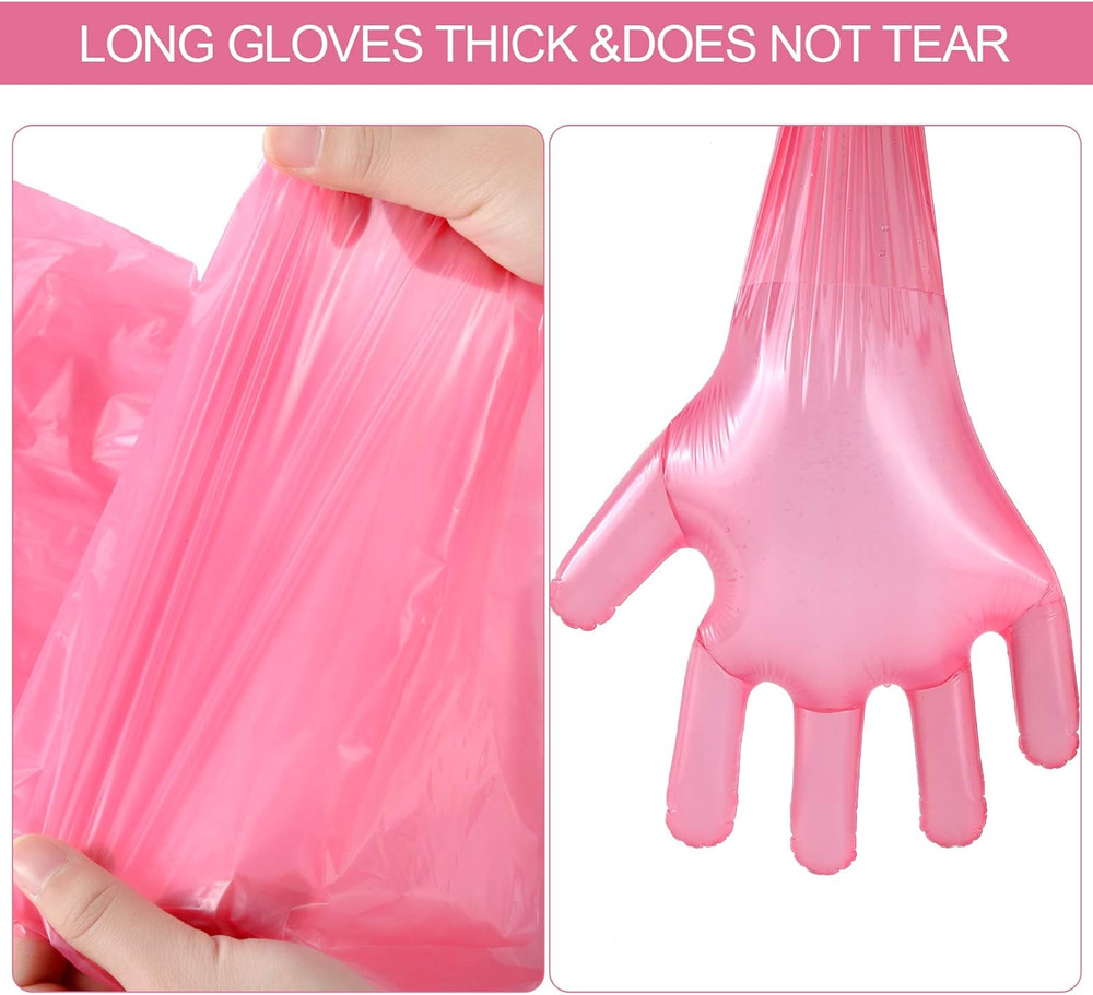 20-Pair Field Dressing Gloves - Deer Gutting & Processing, Includes Nitrile & Di