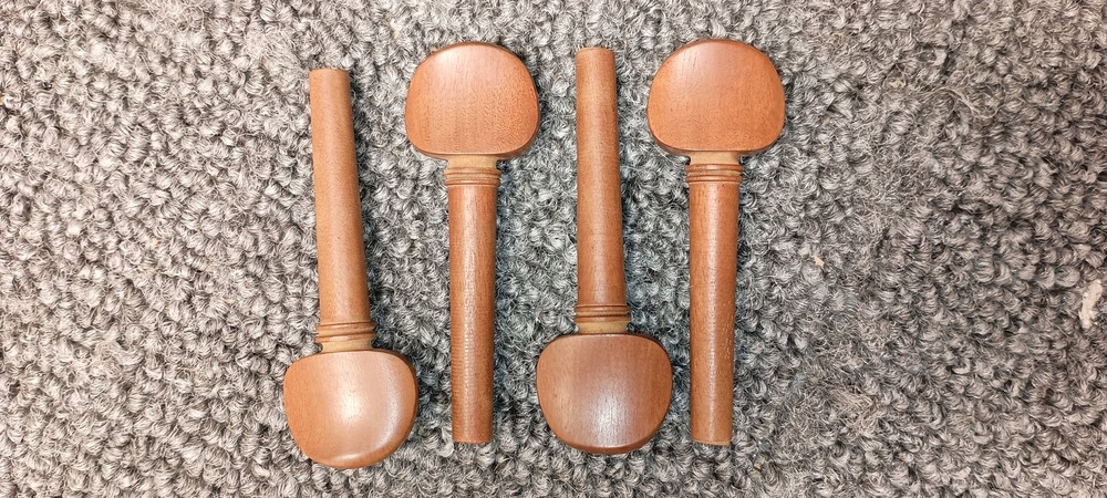 LC PGVSB Violin Tuning Peg Set (4)-Boxwood : 4/4