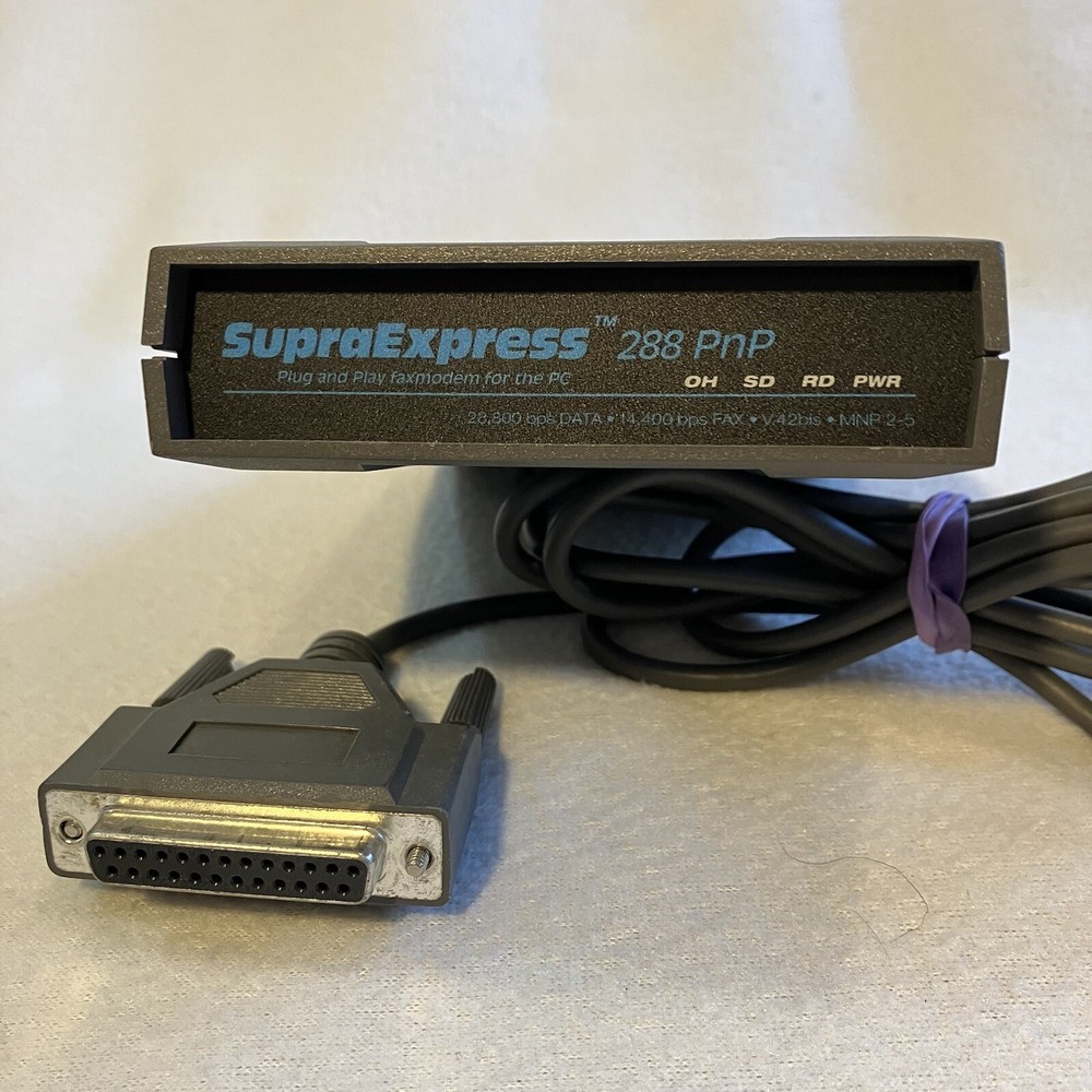 Supra Express 288 PnP Data/Fax Modem - Designed for Mac