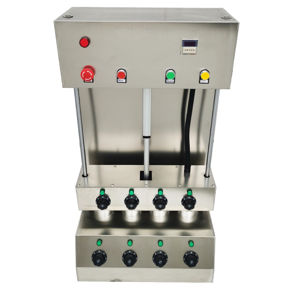 Automatic Pizza Cone Forming Machine with Pizza Oven Dough Baker Rotational 110V