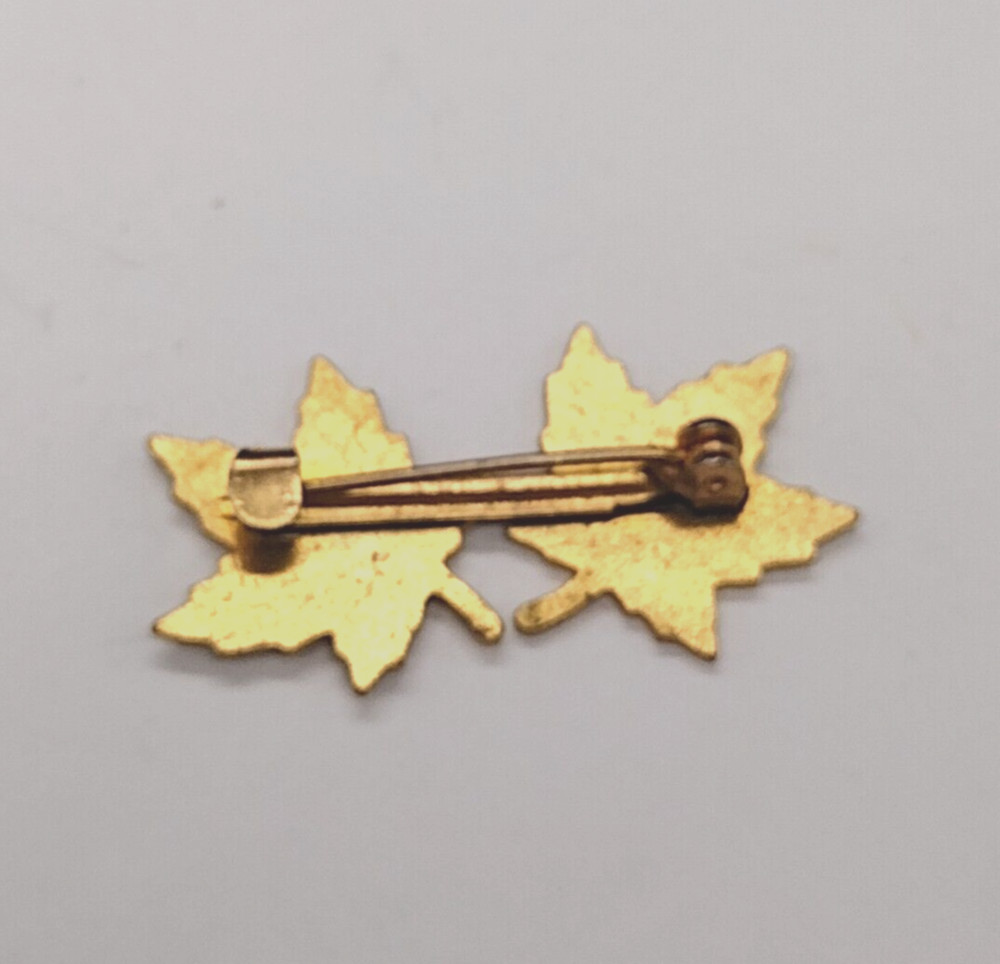Kenora Canada Maple Leaf Souvenir Lapel Pin