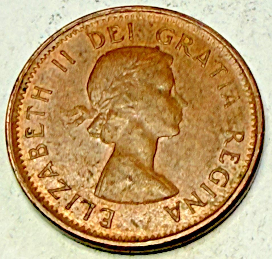 1962 Canadian Penny