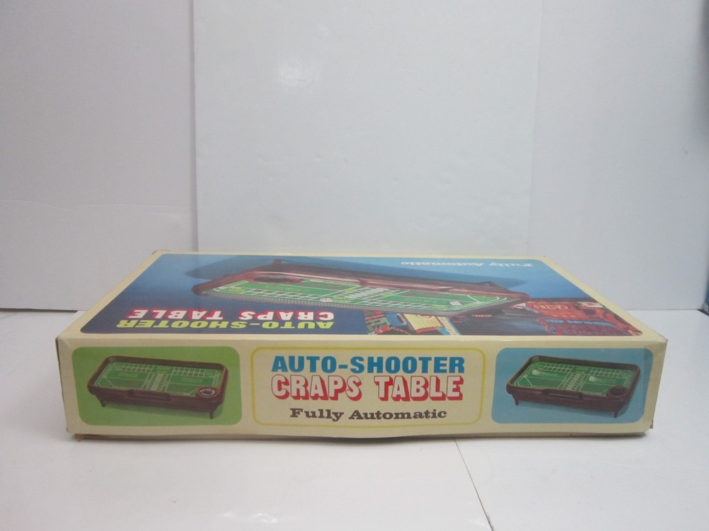 VTG Waco Auto-Shooter Craps Table Automatic Dice Roller Complete WORKING - VIDEO
