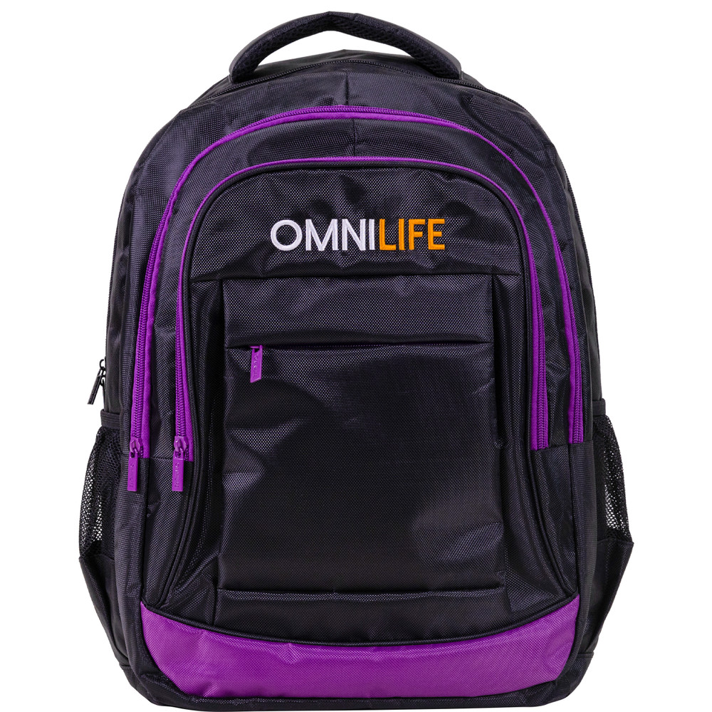 New! Omnilife OMNILIFE-SEYTÚ Backpack Expandable Zippered