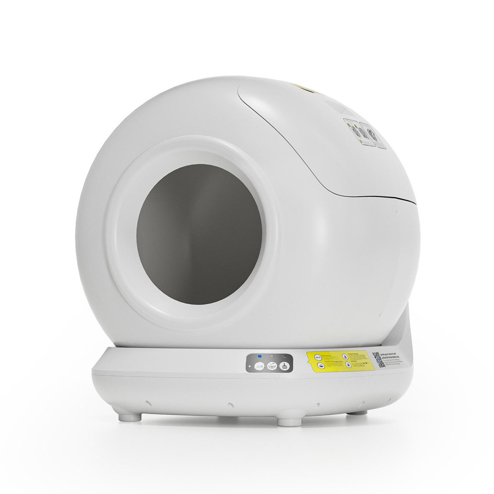 Self Cleaning Cat Litter Box,78L, No Scooping Automatic Litter Box / APP Control