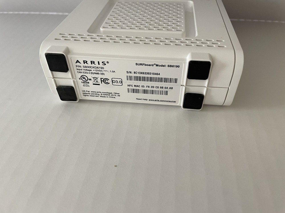 ARRIS Surfboard SB6190 Cable Modem