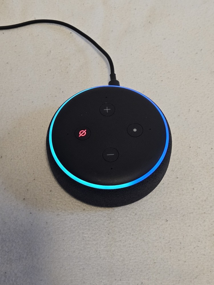 Amazon Echo Dot (3rd Generation) Smart Speaker - Charcoal