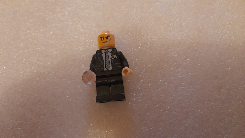 Lego Minifigure DC Comics Lex Luthor (Black Suit)