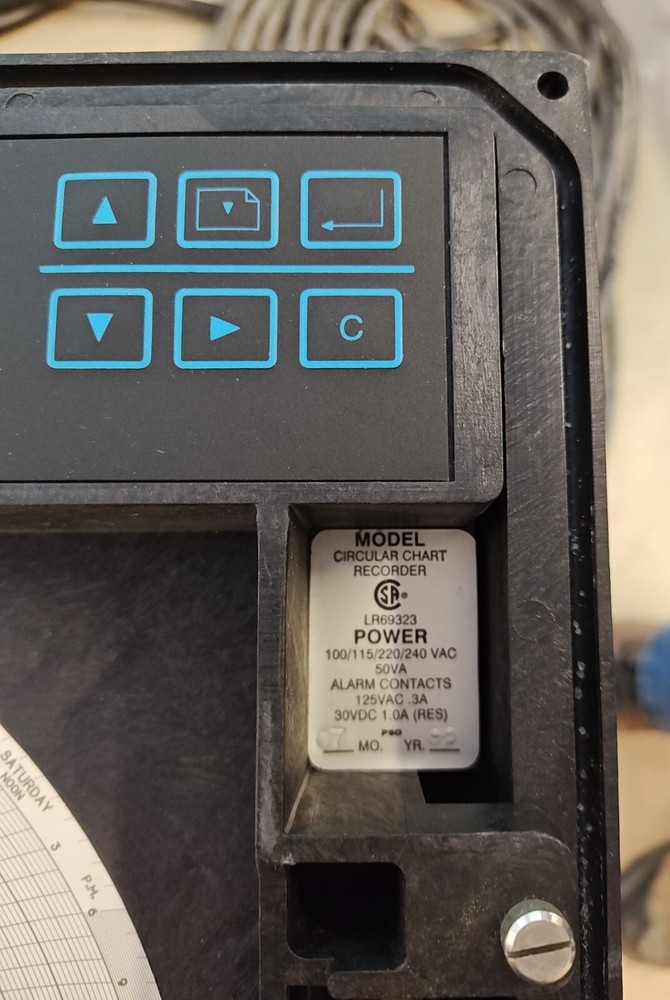 WILLER CHESSELL CIRCULAR CHART RECORDER