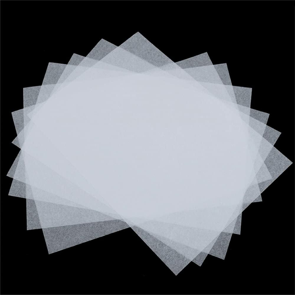 100Psc Tracing Paper Pad Sheets Quality Translucent Medium Surface 9 x 12 White