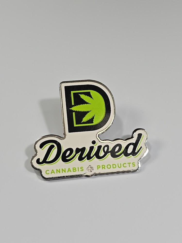 Derived Cannab!s Products Lapel Pin