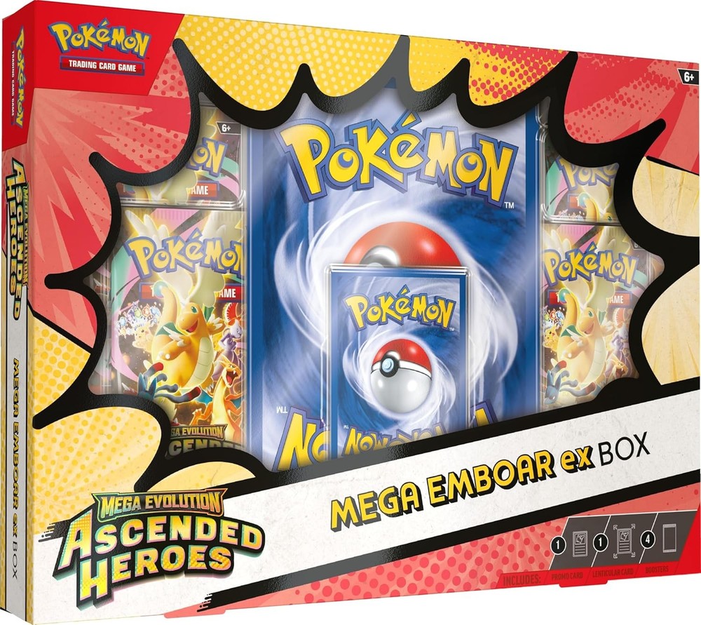 Pokémon TCG: Mega Evolution—Ascended Heroes Mega Ex Box Random Pre order