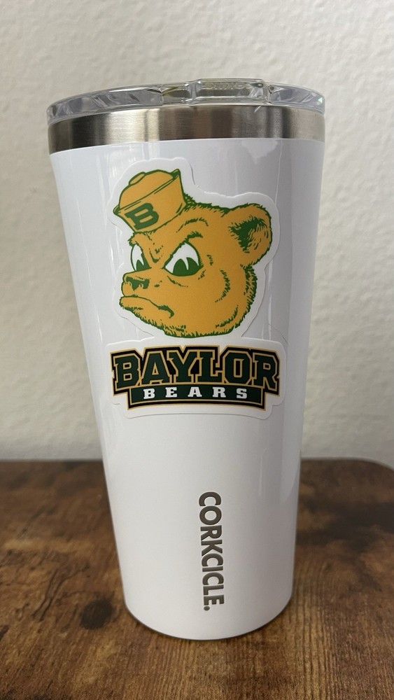 Baylor Bears University Vintage Tailgate Sticker