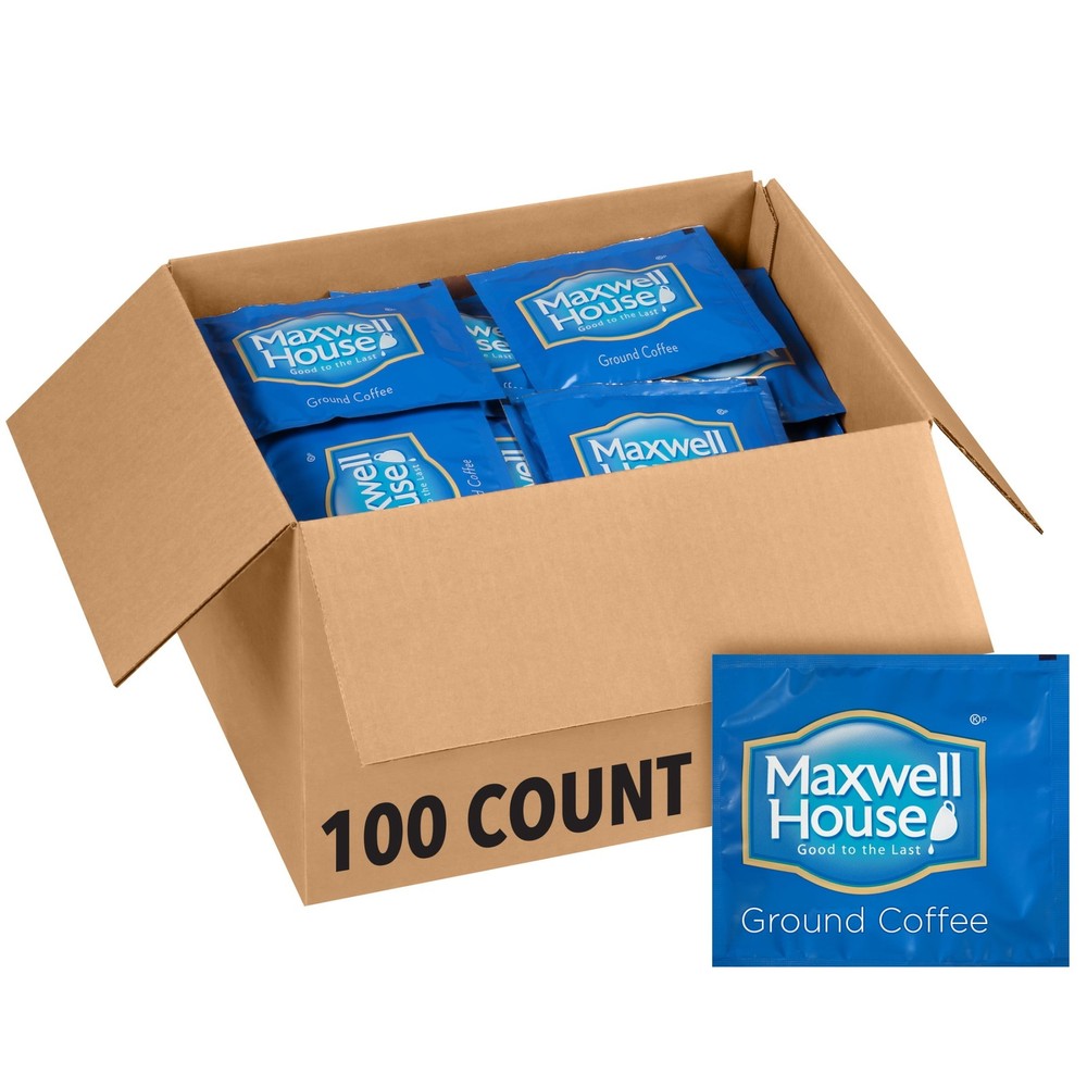 Ground Coffee Filter Packs 0.7 oz. Packets 100 per Case