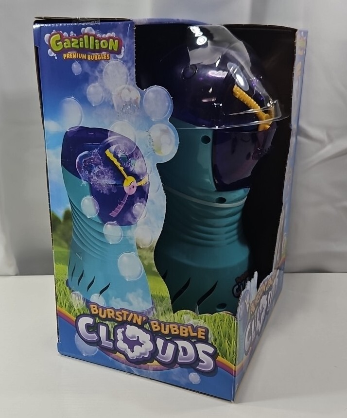 Gazillion Burstin' Bubble Clouds Bubble Machine Super Cool In Time For Summer