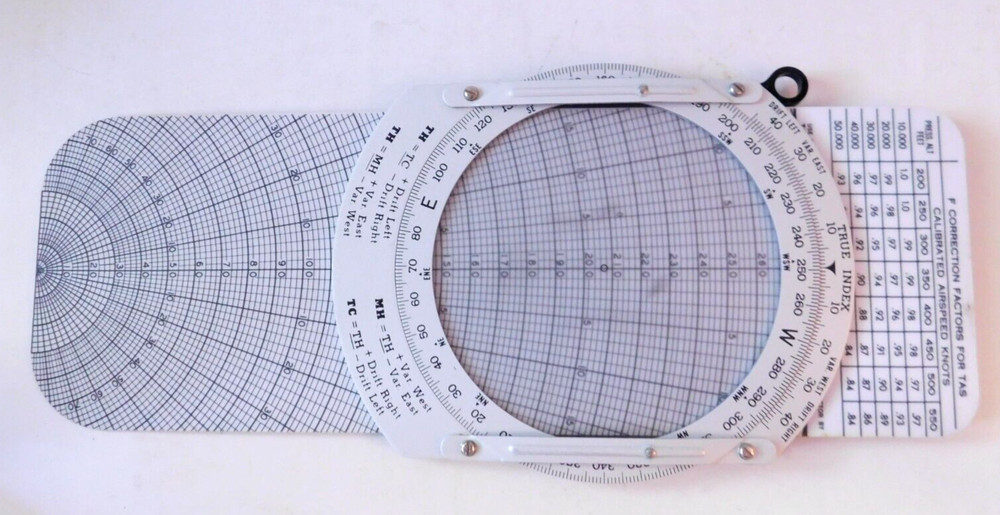 Azimuth Plotter NPR-13 1:500,000 Sectional Scale +Dead Reckoning Computer