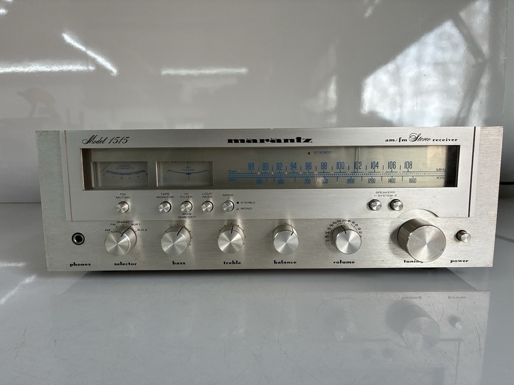 Marantz 1515 Stereo FM AM Receiver AMP Working