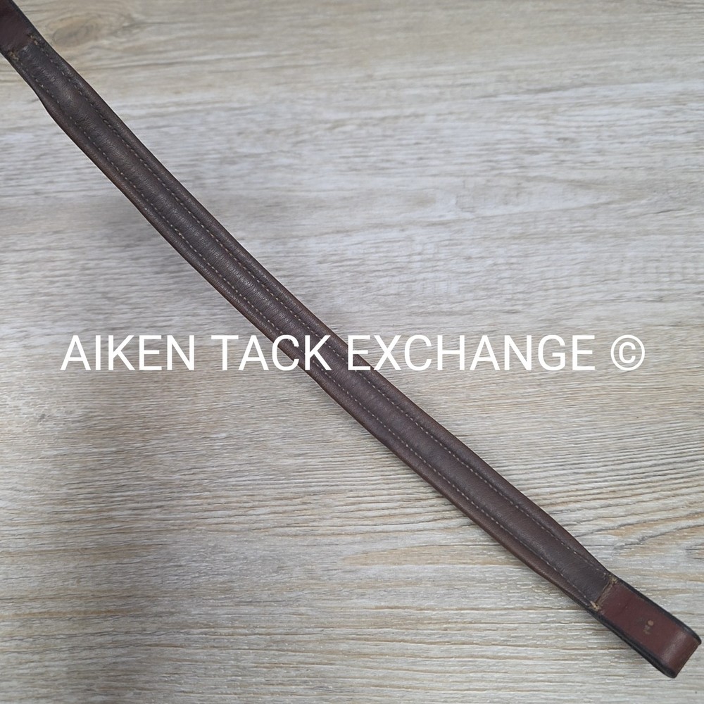 BARGAIN BUNDLE: 2 Plain Raised Nosebands, Size Full (Read Description)