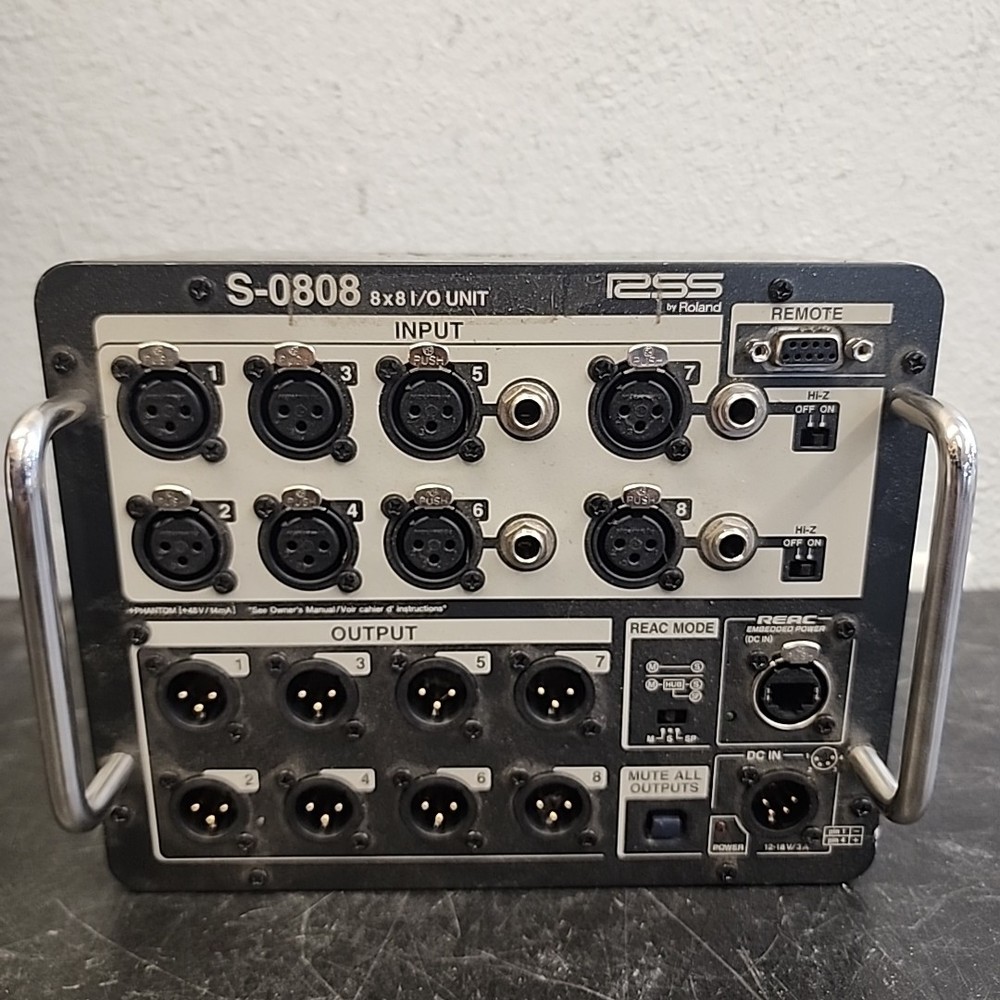 Roland S-0808 8 x 8 input & output Unit
