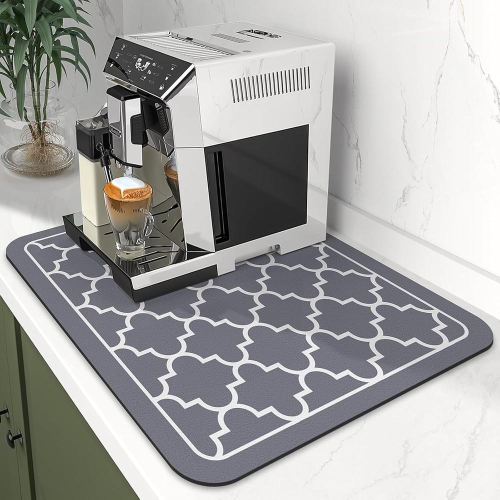 WISELIFE Dish Drying Mat Super Absorbent Drying Mat Large Dish Drying Mats for K