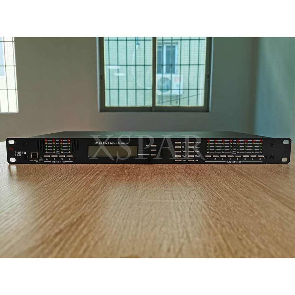 4.8SP 110V DSP Audio Processor Original Software 4 Input 8 Output Sound System