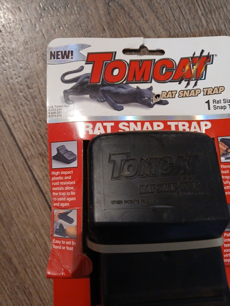 Tomcat Rat Snap Trap - Reusable, 1-Pack