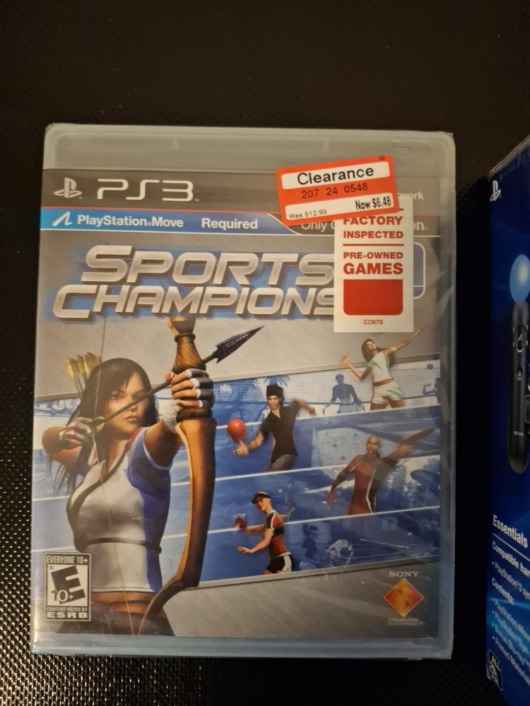 Sony Playstation 3 Move Essentials Pack PS3 Camera