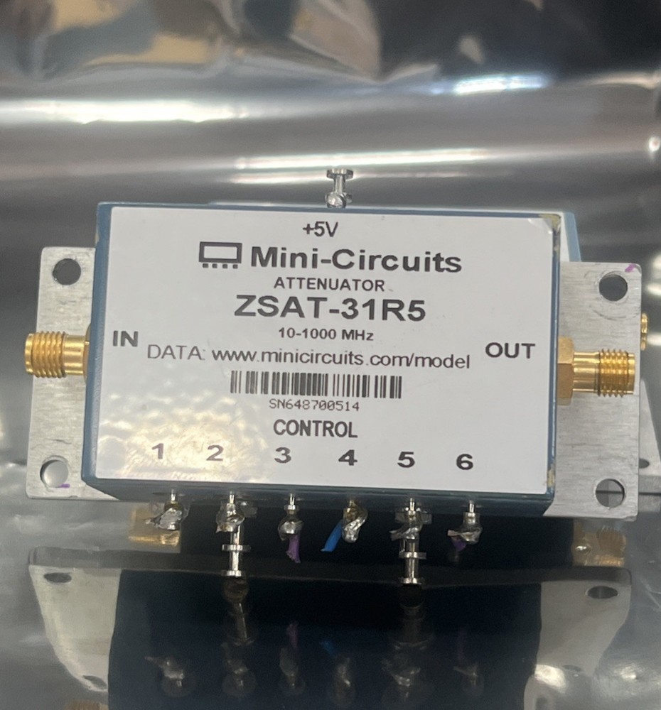 Mini-Circuts Programmable Attenuator ZSAT-31R5 (10-1000MHz)
