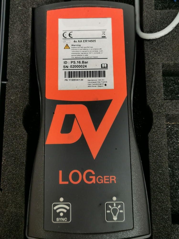 DV Logger Data Logger Pressure Recorder Kit Air Compressor System