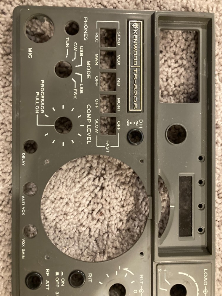 KENWOOD TS-820s FRONT PANEL