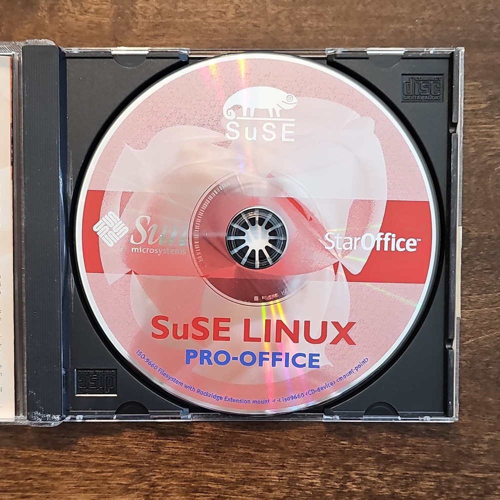 Sun Microsystems StarOffice 6.0 Office Suite CD for Linux English 5 Devices